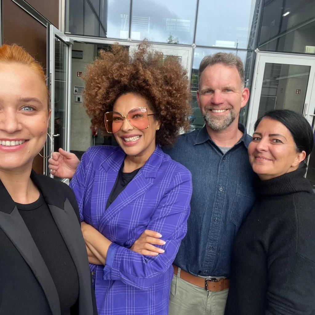Das Team von Ben & Anna mit Kadra Suufi