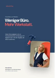 Leitfaden: KI im Handwerk: Sieben Aufgaben für diese Woche